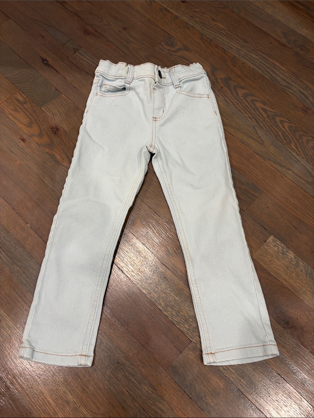 Boys White Jeans Slim Fit